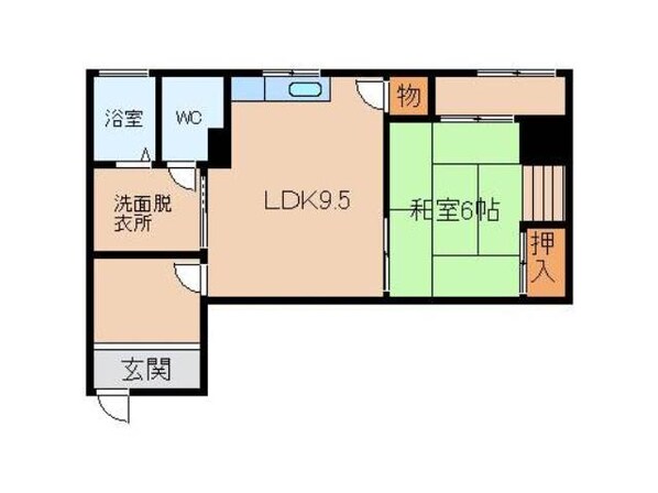 高田ビルの物件間取画像